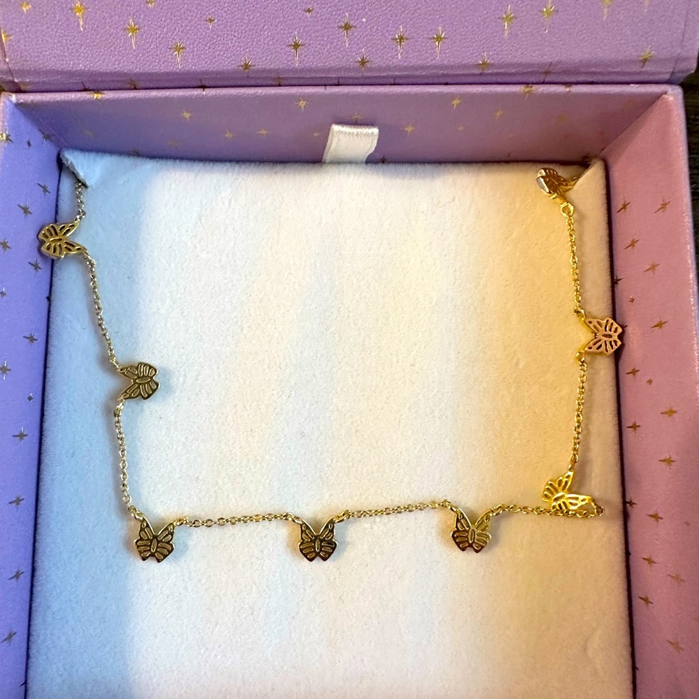 Melinda Maria butterfly necklace